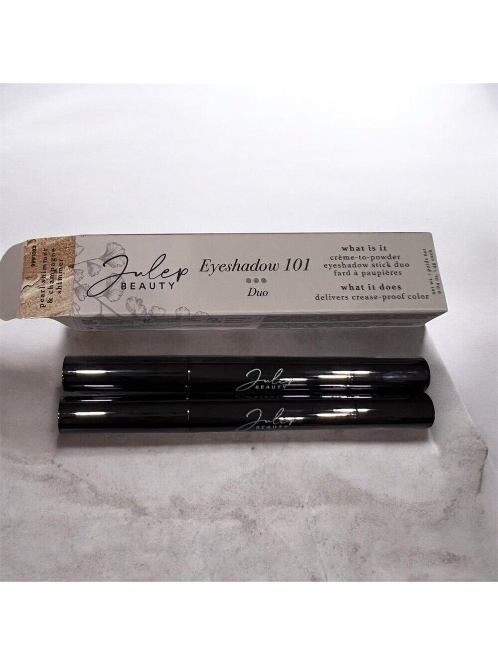 Julep Waterproof Eyeshadow Stick Duo - Champagne Shimmer & Pearl Shimmer
